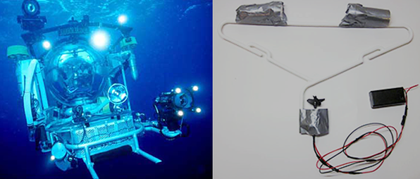 Underwater robot and a DIY
