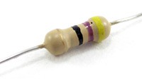 A 47 ohm resistor